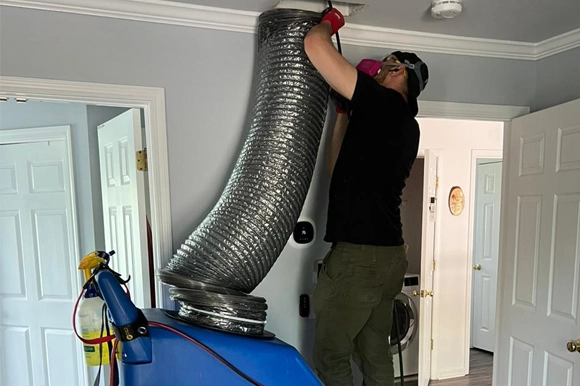 ProCasaland Experts doing Air Duct Cleaning Service in Conyers, GA