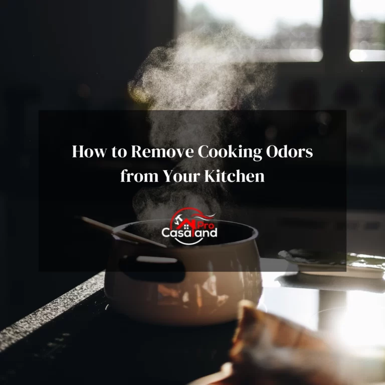How to Remove Cooking Odors from Your Kitchen